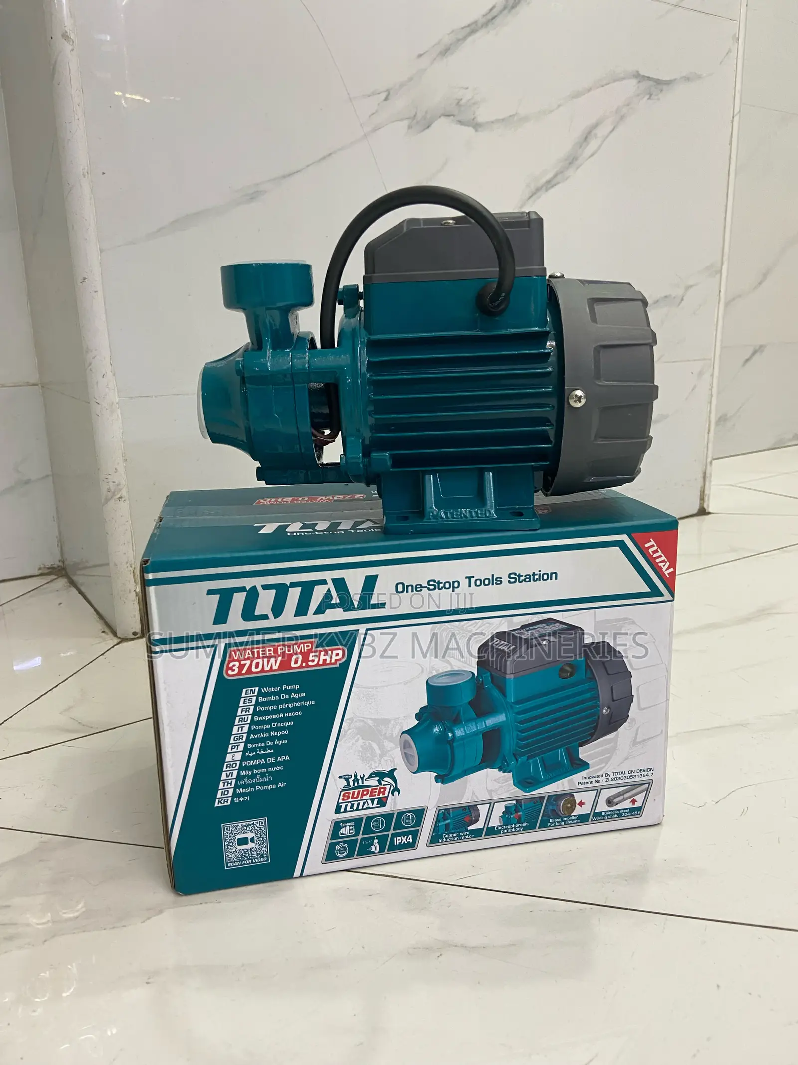Total Peripheral Waterpump (0.5hp 370w Booster)