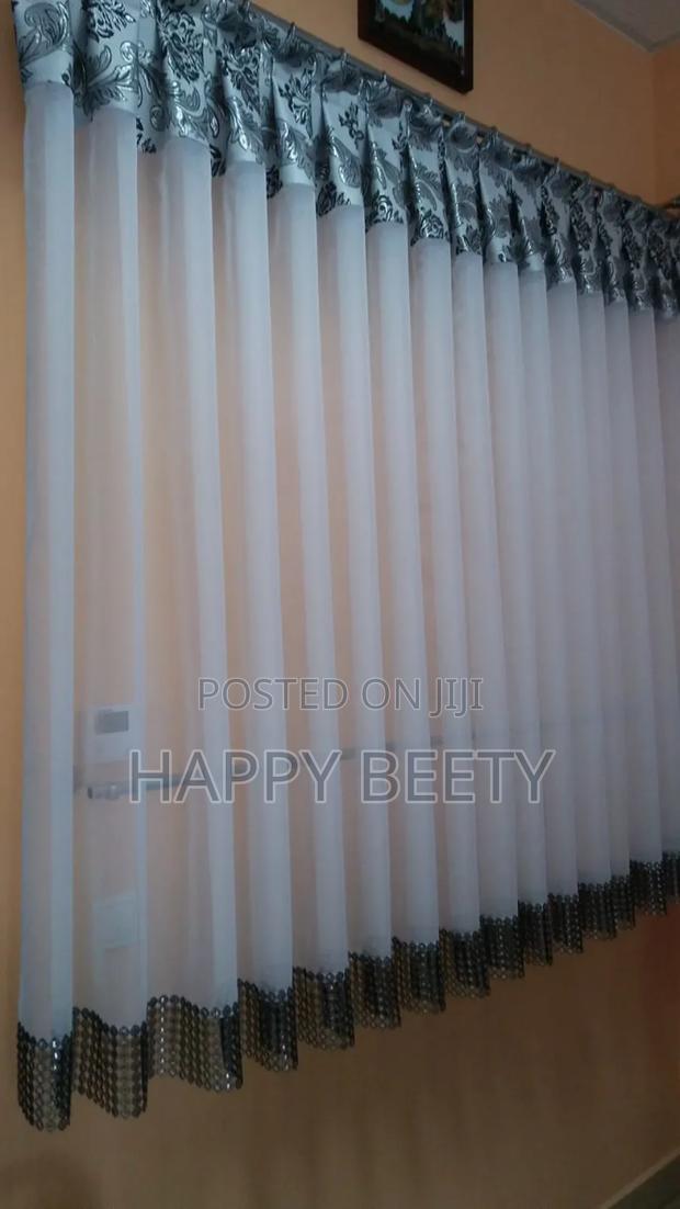Stylish Kitchen Sheer Curtains - main view