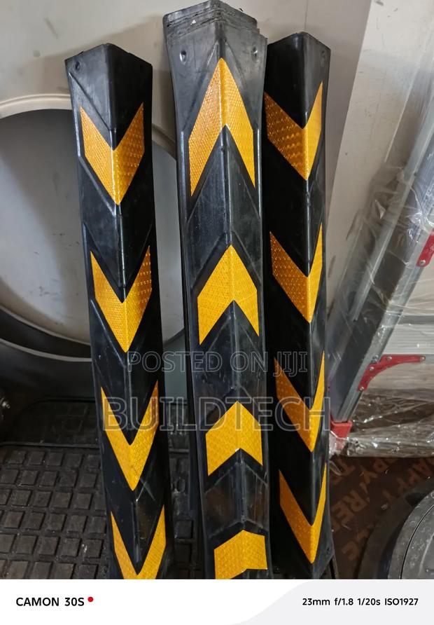 Rubber Corner Guard In Industrial Area