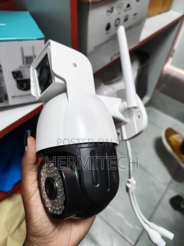 Smart Dual-Lens Home Office Yard CCTV Camera 4g Electric Model