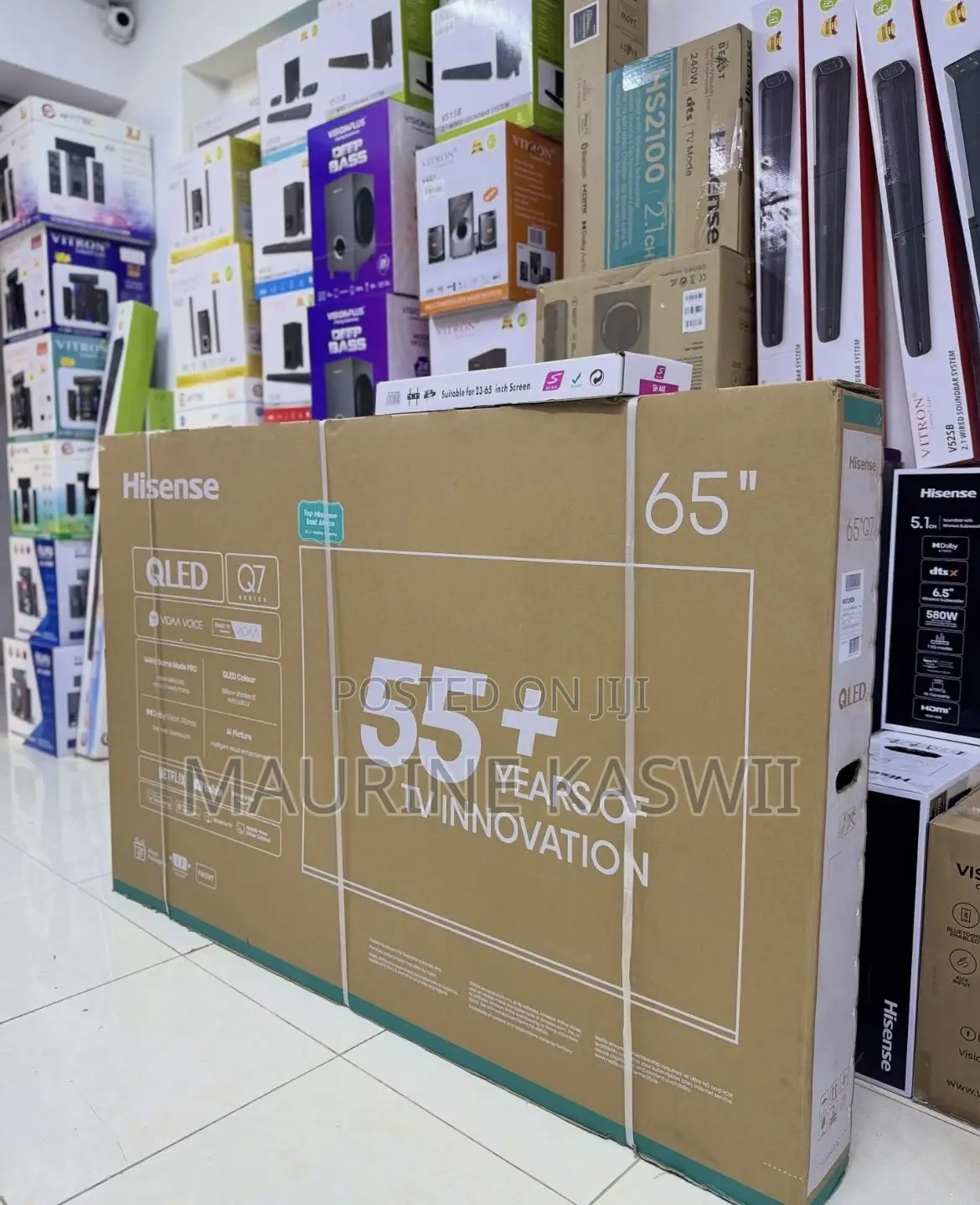 Hisense Smart Qled 7 65” -Q7