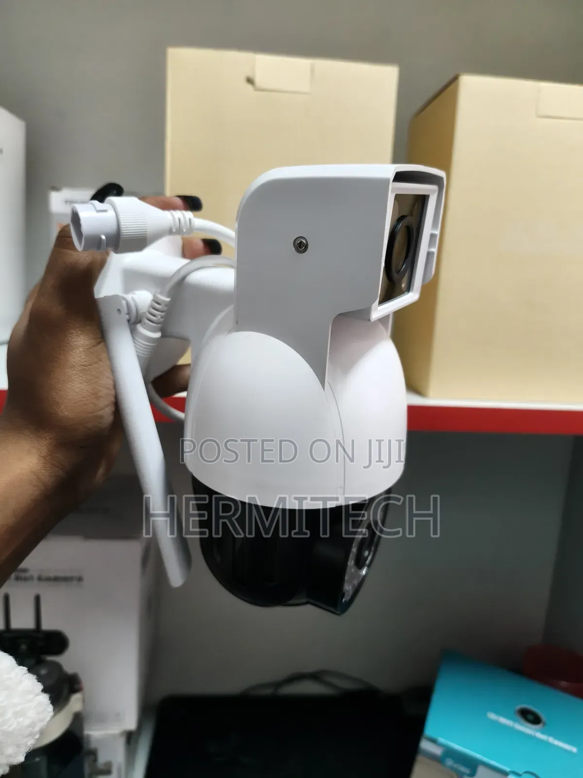 Dual Lens 4g Electric Support Sd Card Storage With Ethernet Cable