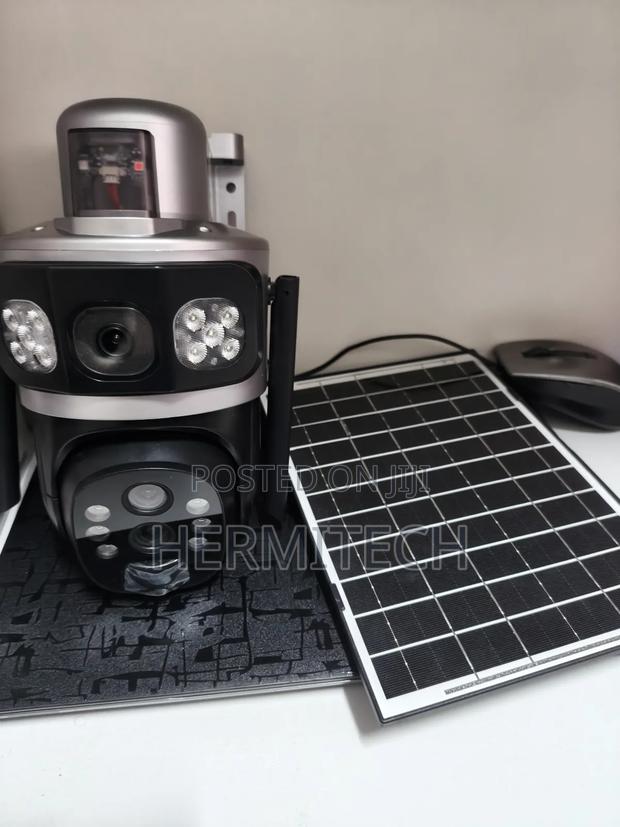 Dual Lens 4g Solar Powered 10x Hybrid Zoom Outdoor CCTV