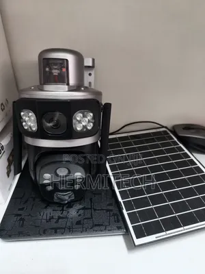 Dual Lens 4g Solar Powered 10x Hybrid Zoom Outdoor CCTV