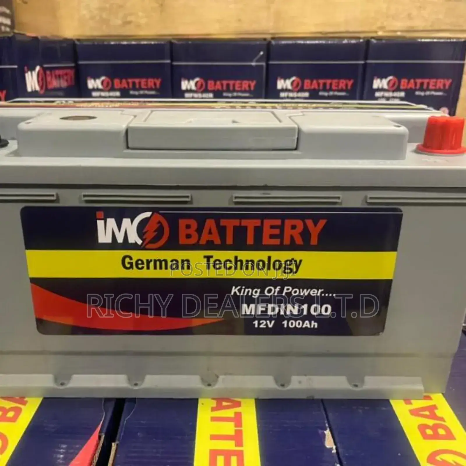 Imc King of Power Din100/100ah Car Battery