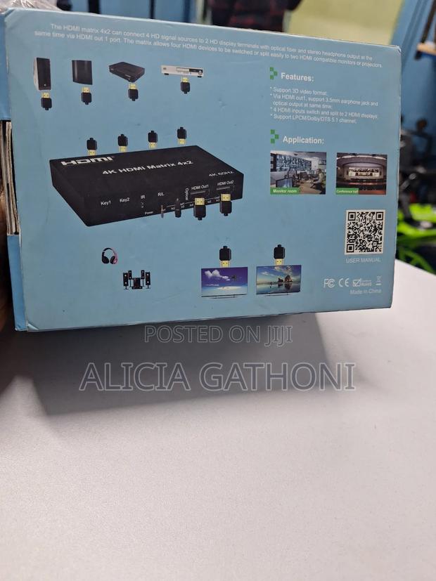  Hdmi Matrix 4x2 - thumbnail 2