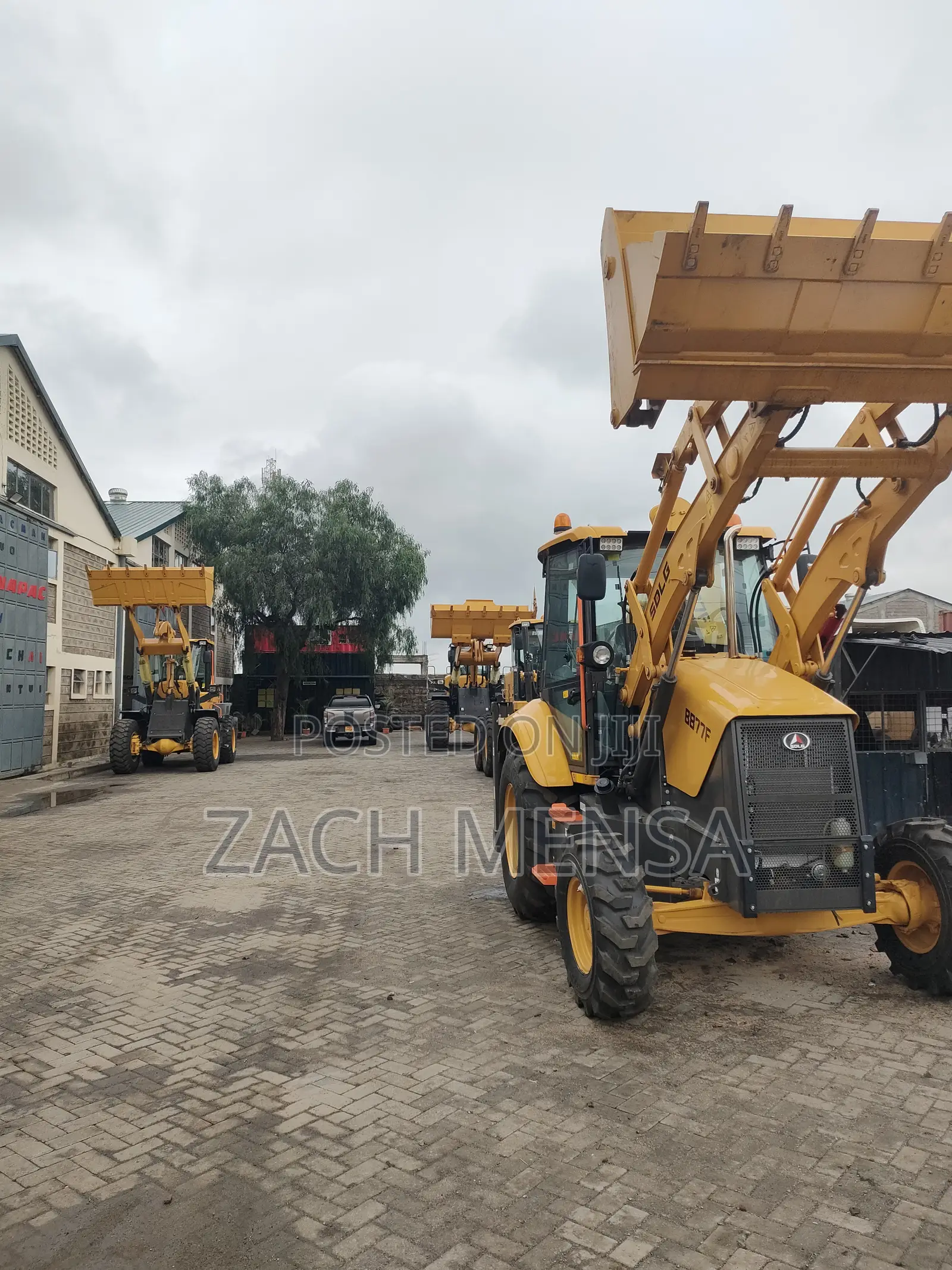 SDLG B 877 F Backhoe