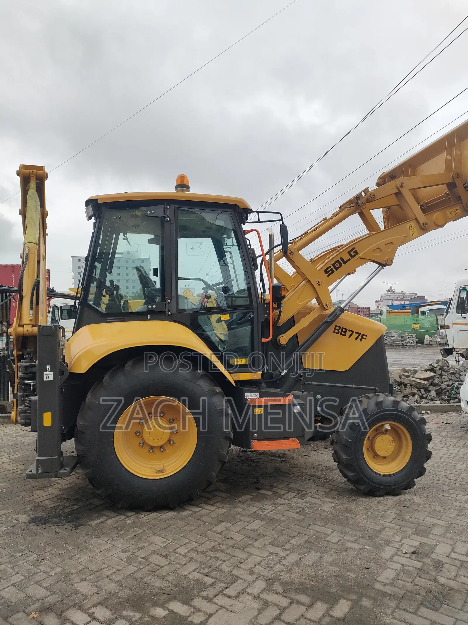 SDLG B 877 F Backhoe