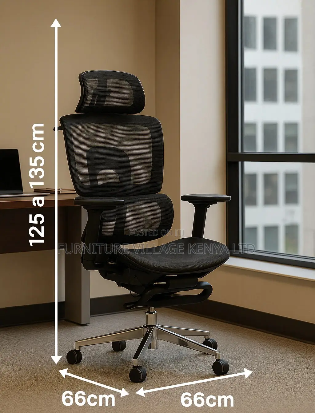 Office Chair; Ergonomic High Back Office Chair