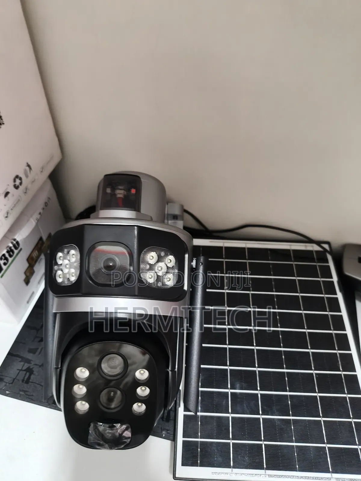 Solar 4g Electric Model CCTV for Remote Areas With 10x Zoom