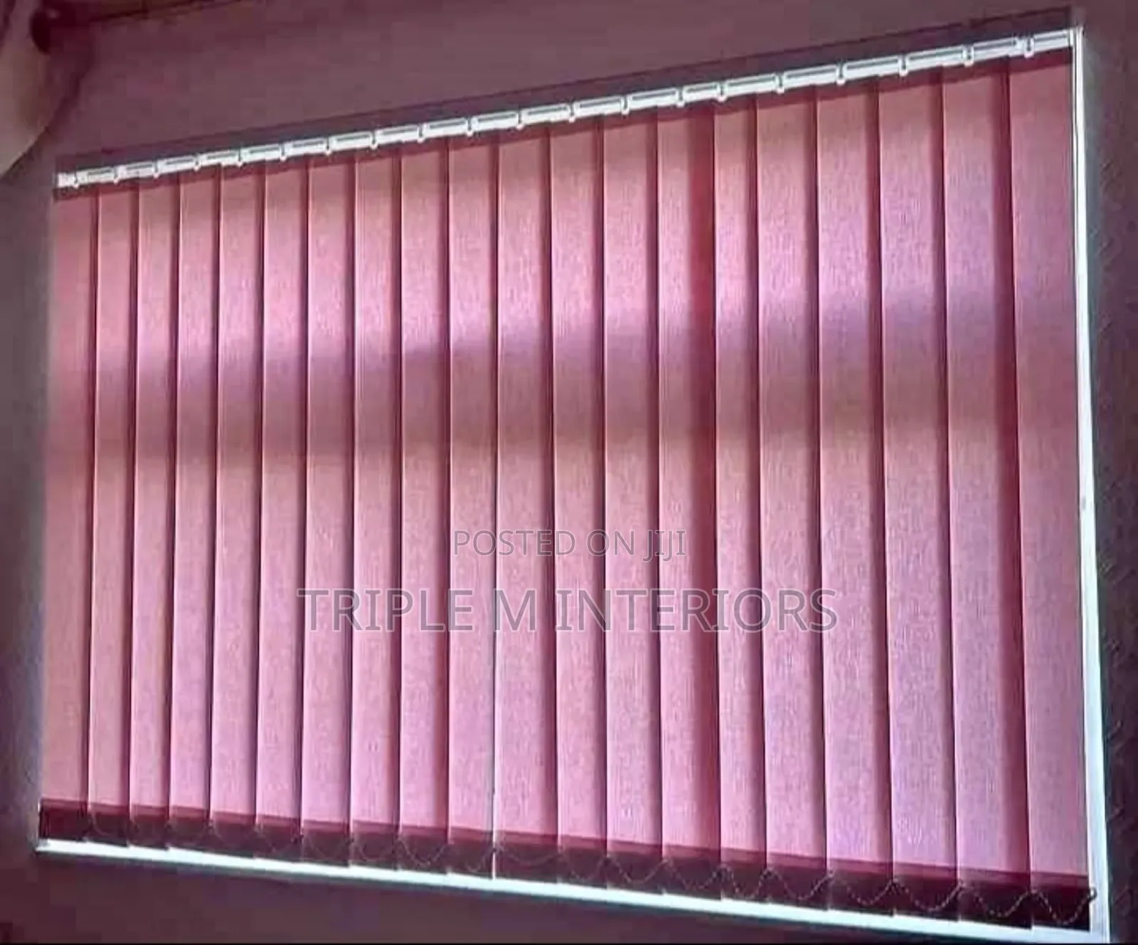 Plain Vertical Blinds | Fresh Tidy Appearance