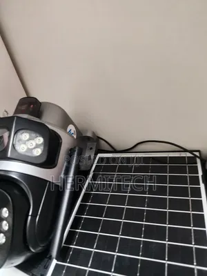 Dual Lens 4g Solar Camera Digital Enhancement 10x Zoom Power