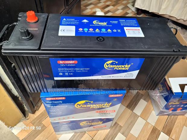 Vasworld Power N120mf Car Battery