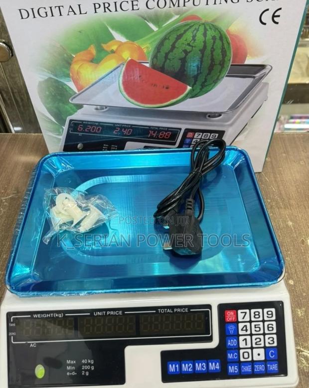 4okg Flat Scale/Professional Butchery/Shop Scale