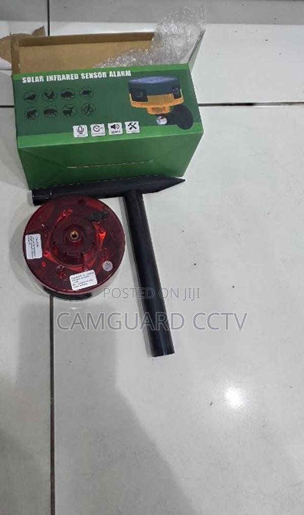 Solar Alarm System With Pir Motion Sensor Infrared