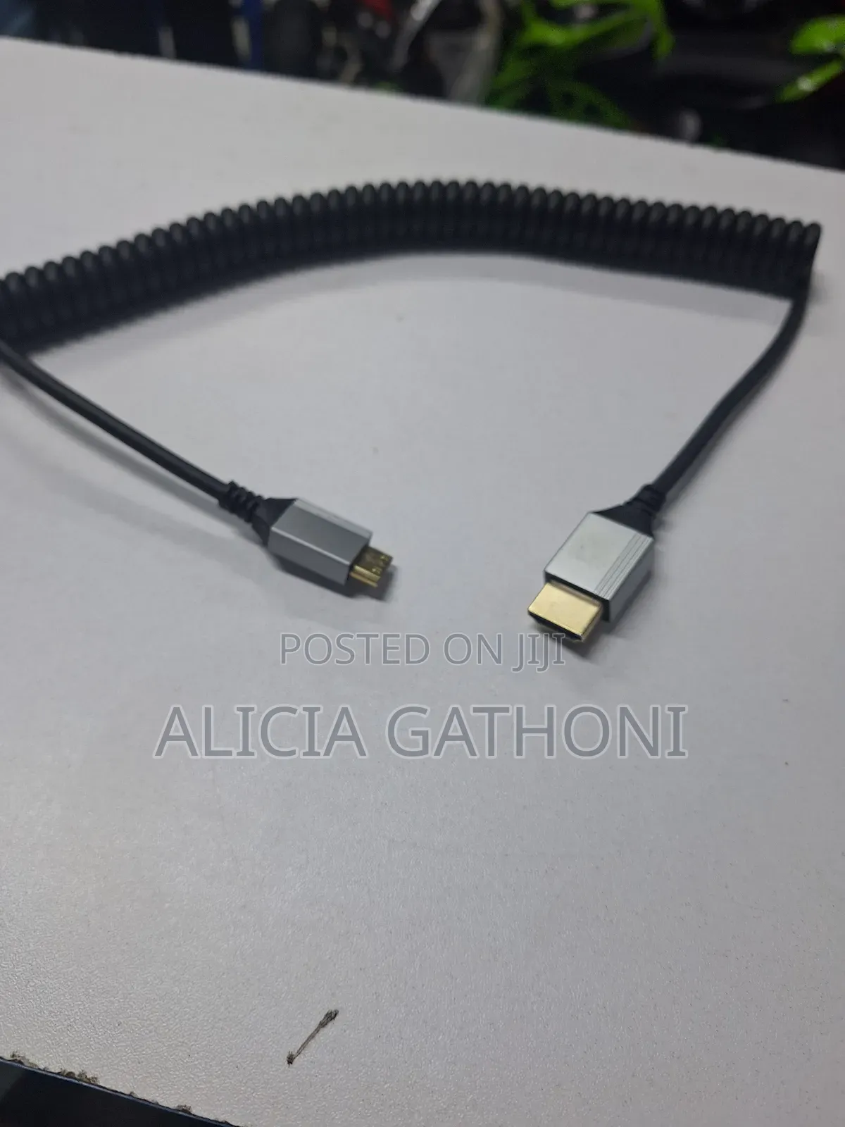 2mtr Mini Hdmi to Hdmi Spiral