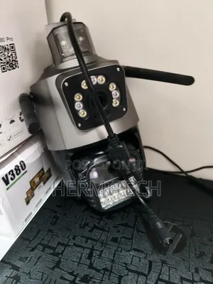 4g Dual Lens Mini PTZ CCTV Electric Models With Ethernet Cable