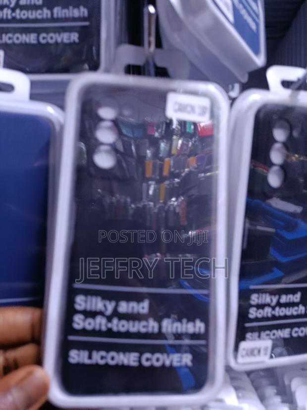 Silky and Soft-Touch Finish Silicone Cover for the Tecno Camon 18