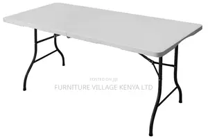 Dining Table;Foldable White Table for Home
