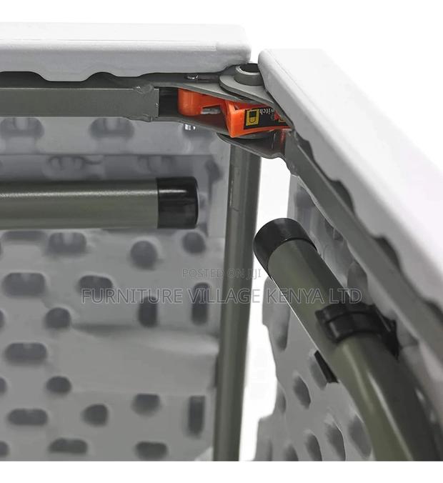 Dining Table;Foldable White Table for Home - thumbnail 8