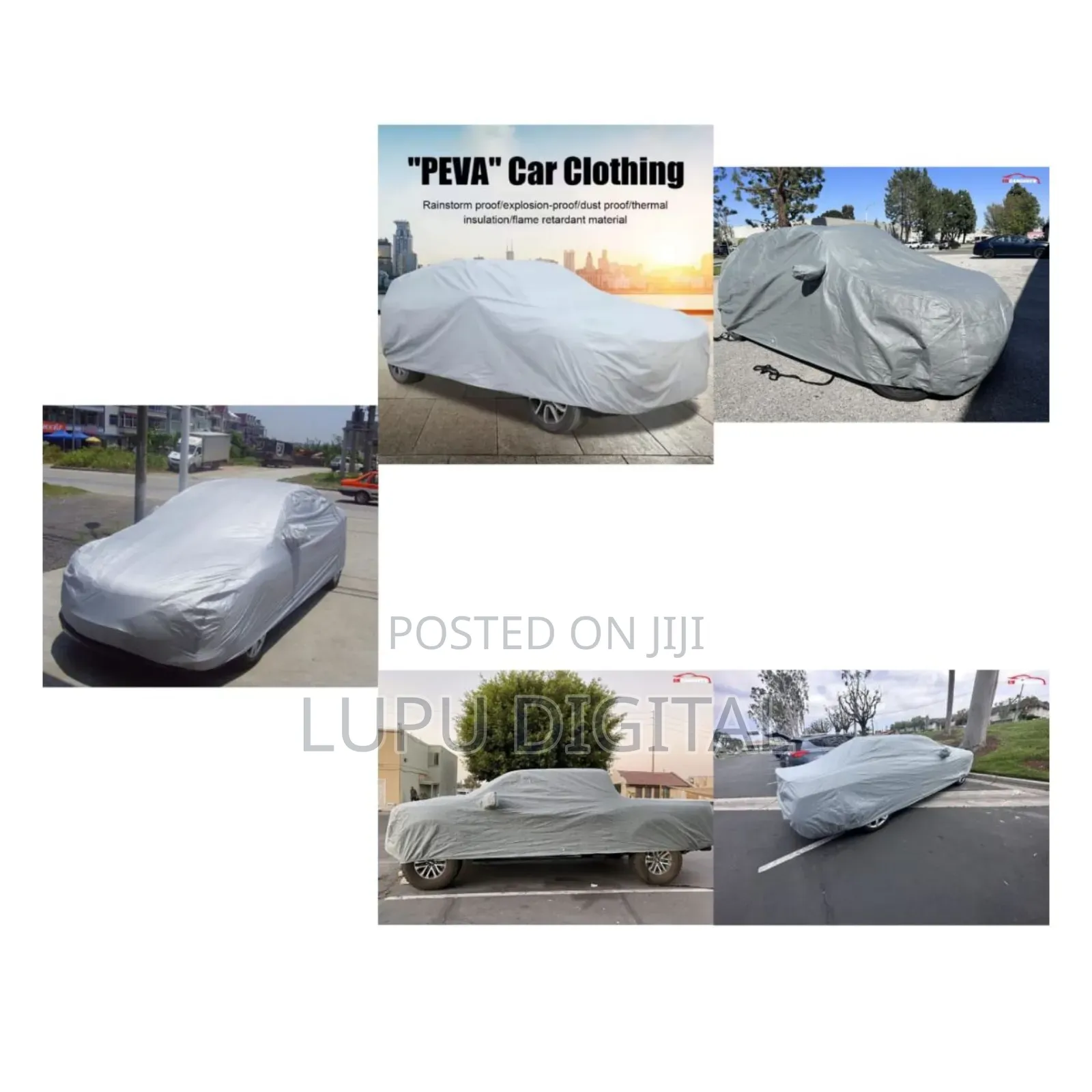 Car Cover Guard Against Sunlight Dust Rain. Salon Cars, Sedans Suvs