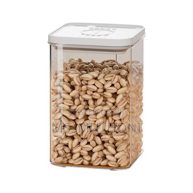 Large Acrylic Air Tight Seal Jars/ Cereal Storage Containers