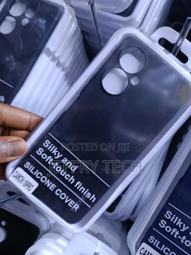 Tecno Camon 19 Pro Silicone Case Featuring a Silky, Soft-Touch Finish - thumbnail 2