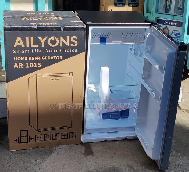Ailyons 87l Single Door Fridge -Silver Color - thumbnail 2