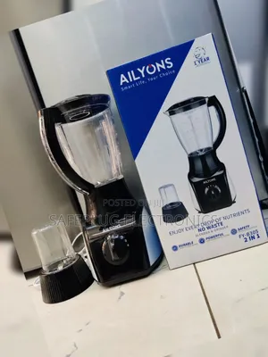 Ailyons 2-in-1 Blender – Perfect for Smoothies Spices