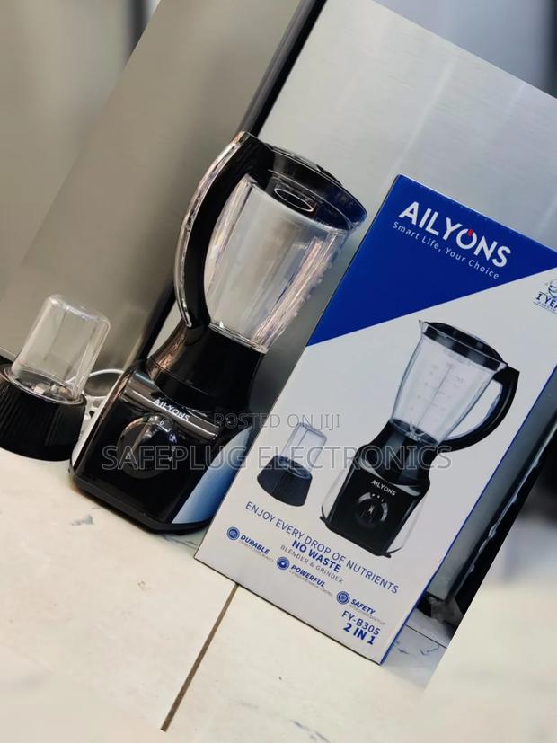 Ailyons Heavy Duty Blender (2-in-1) – Strong, Fast Reliable