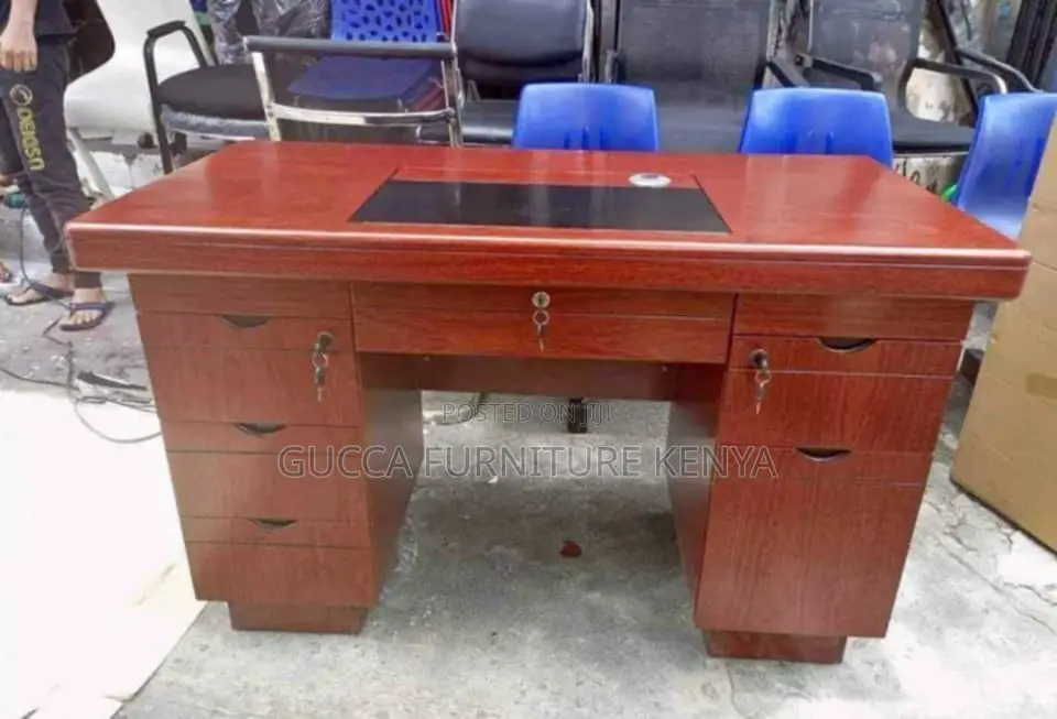 1.2m Mahogany Executive Office Writing Desk