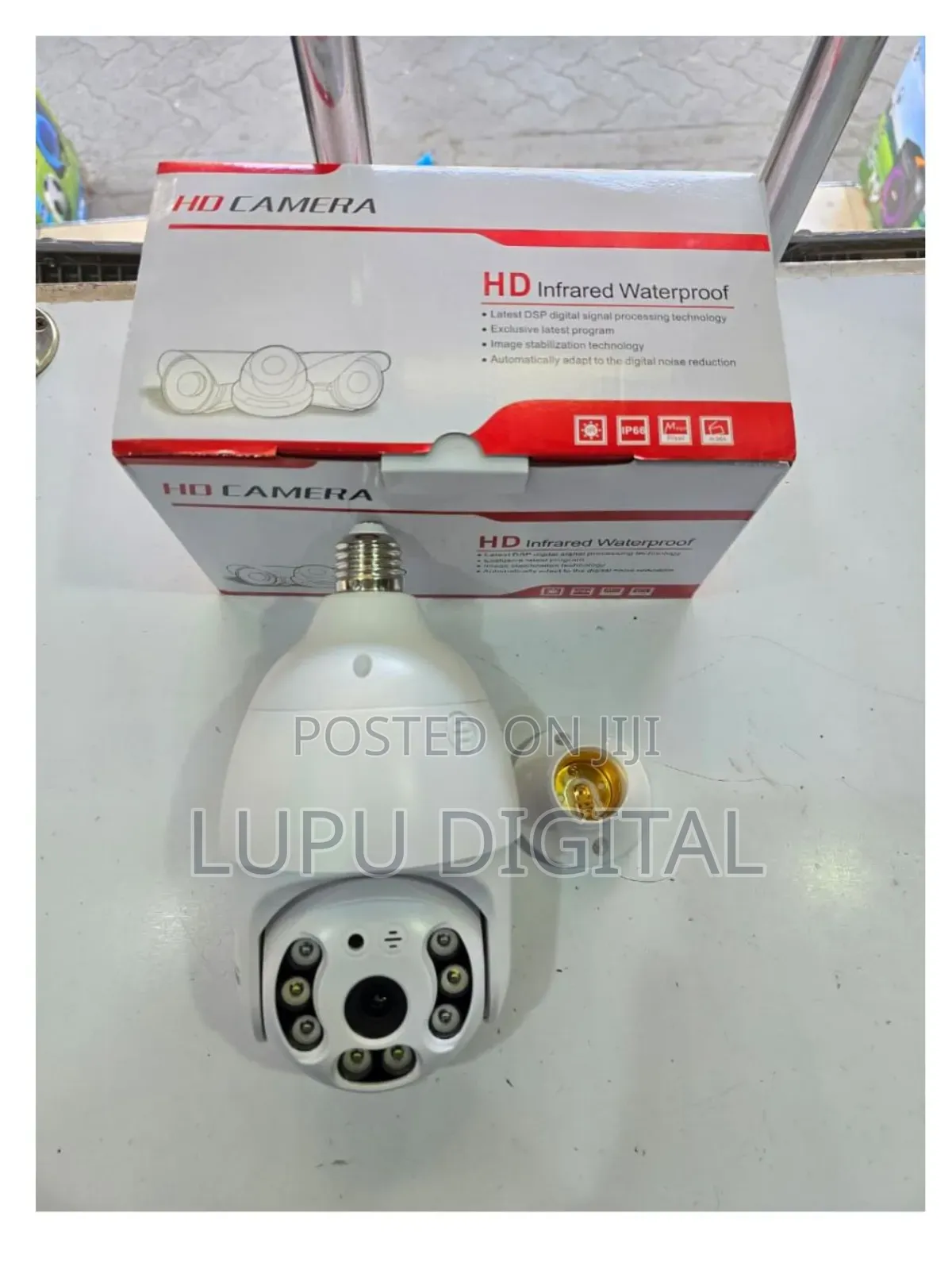 Eq8 4g Camera Bulb (Uses Simcard)
