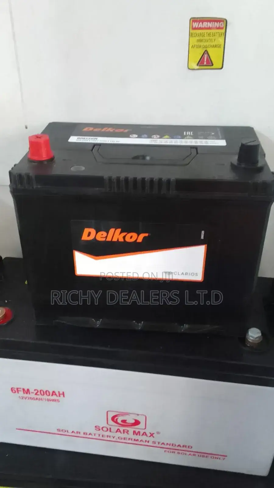 Delkor Ns70mf Car Battery