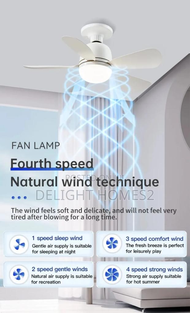 Socket Ceiling Fan_dav - main view