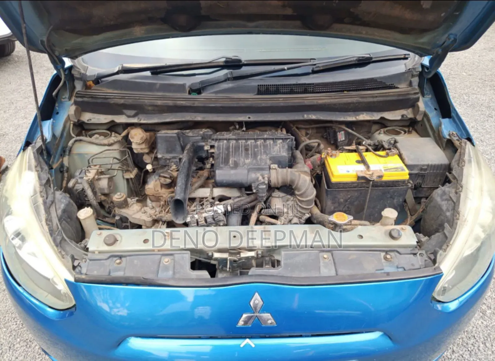 Mitsubishi Mirage 2013 Blue