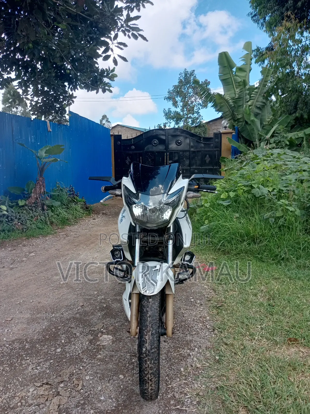 TVS Apache 180 RTR 2022 White