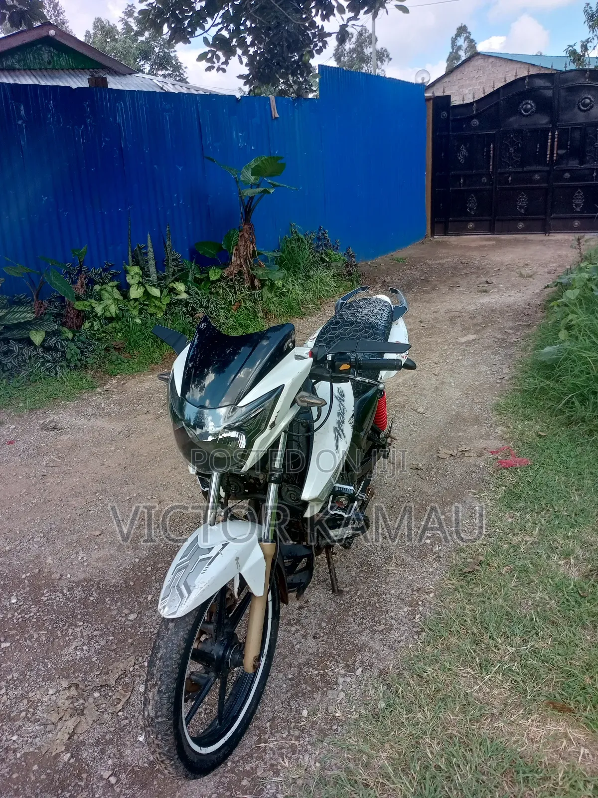 TVS Apache 180 RTR 2022 White