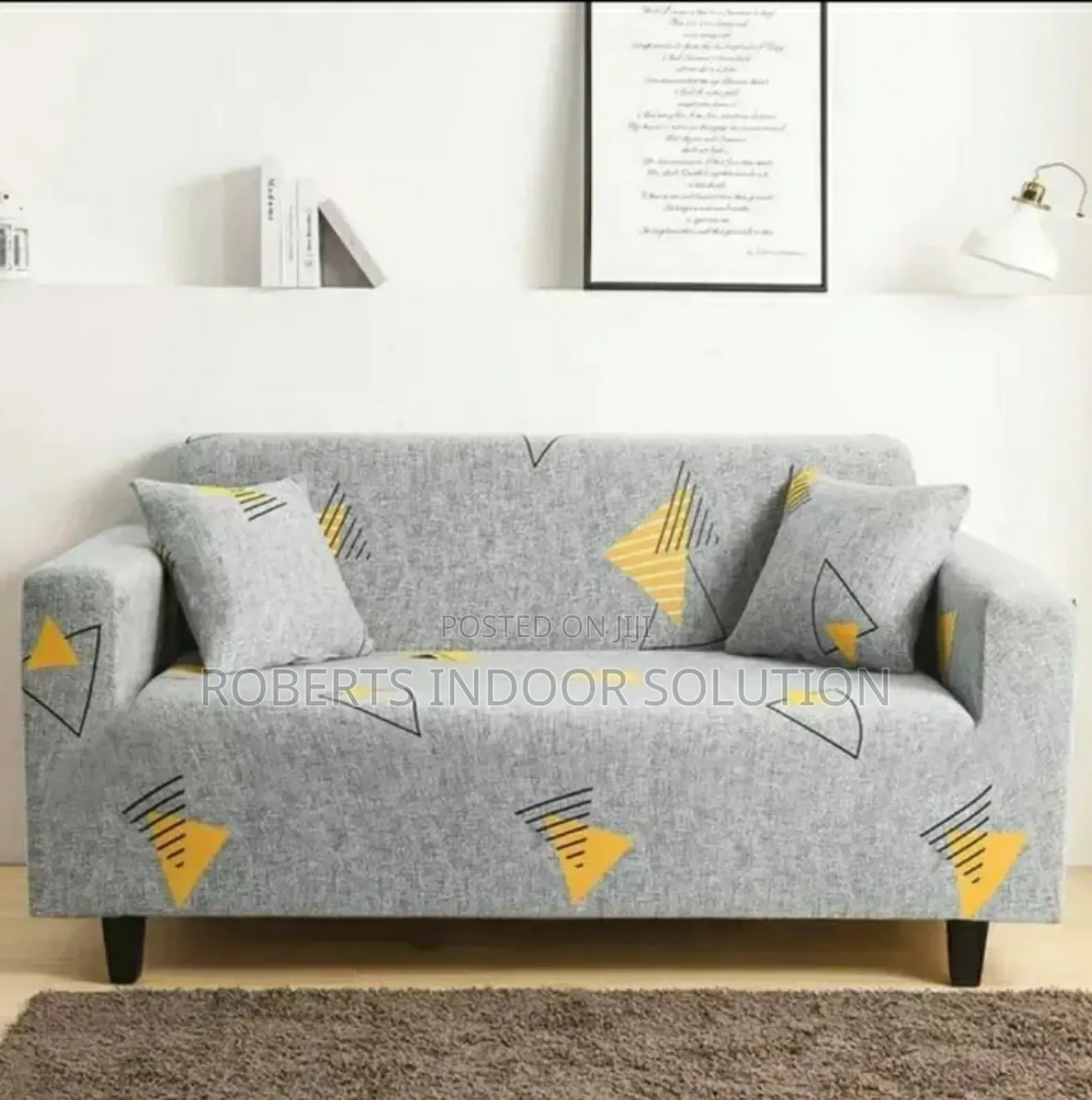 Print Stretch Sofa Slipcover