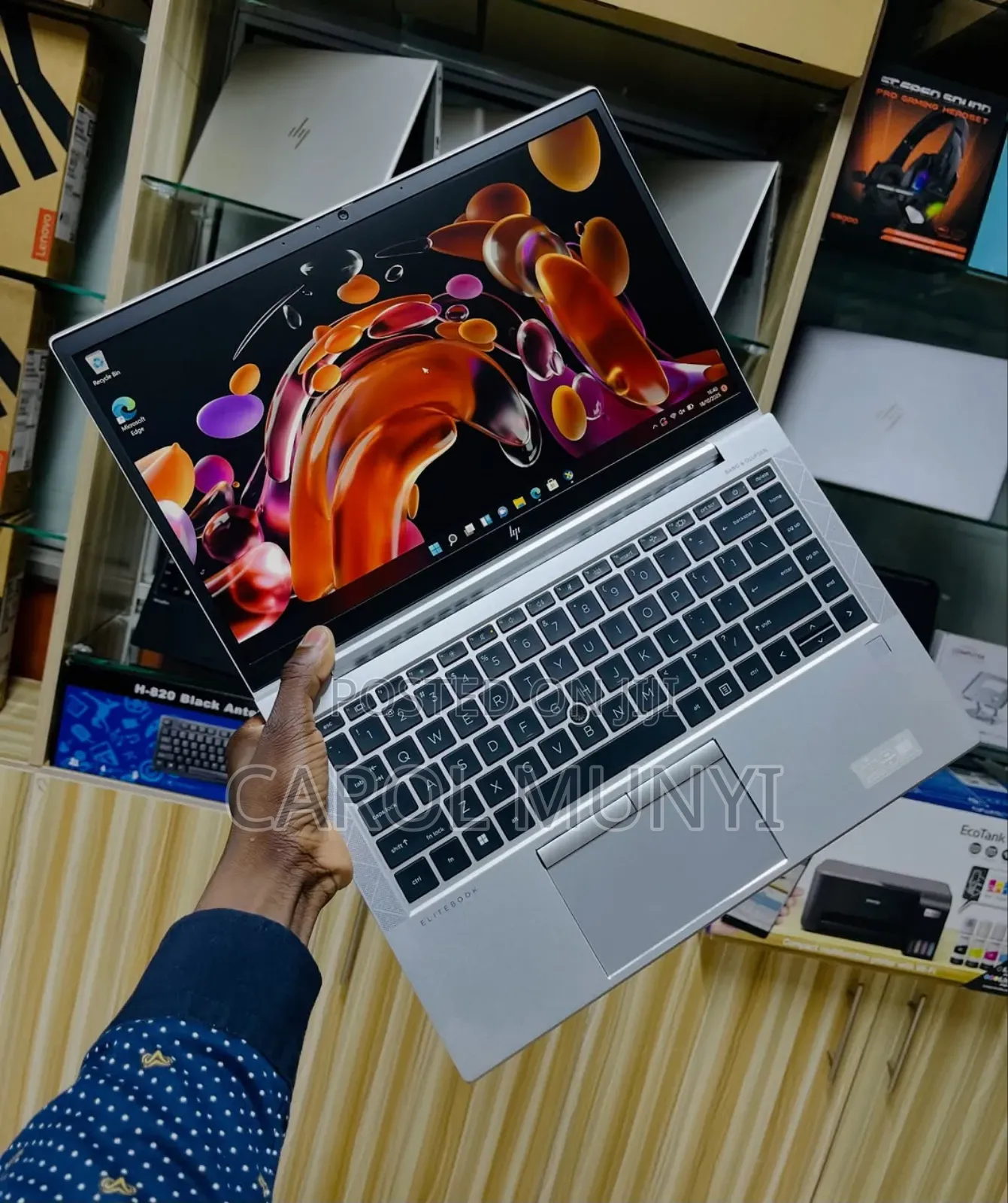 New Laptop HP EliteBook 845 G8 8GB AMD Ryzen 5 SSD 256GB