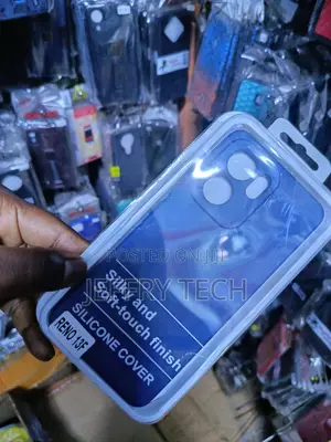 Silicone Phone Cover Designed for the Oppo Reno 13f Smartphone.