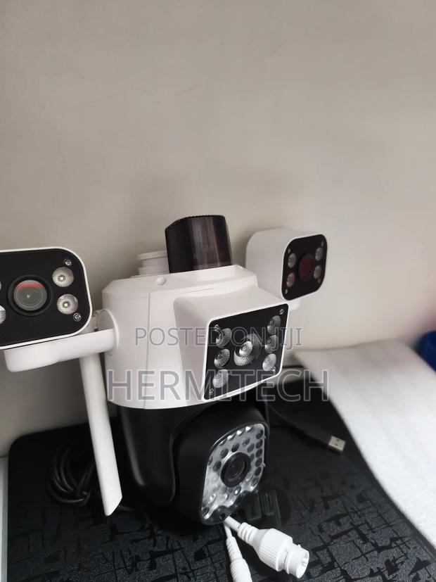 Weather Proof Design Triple Lens 4g Electric Model With Ethernet Cable - thumbnail 2