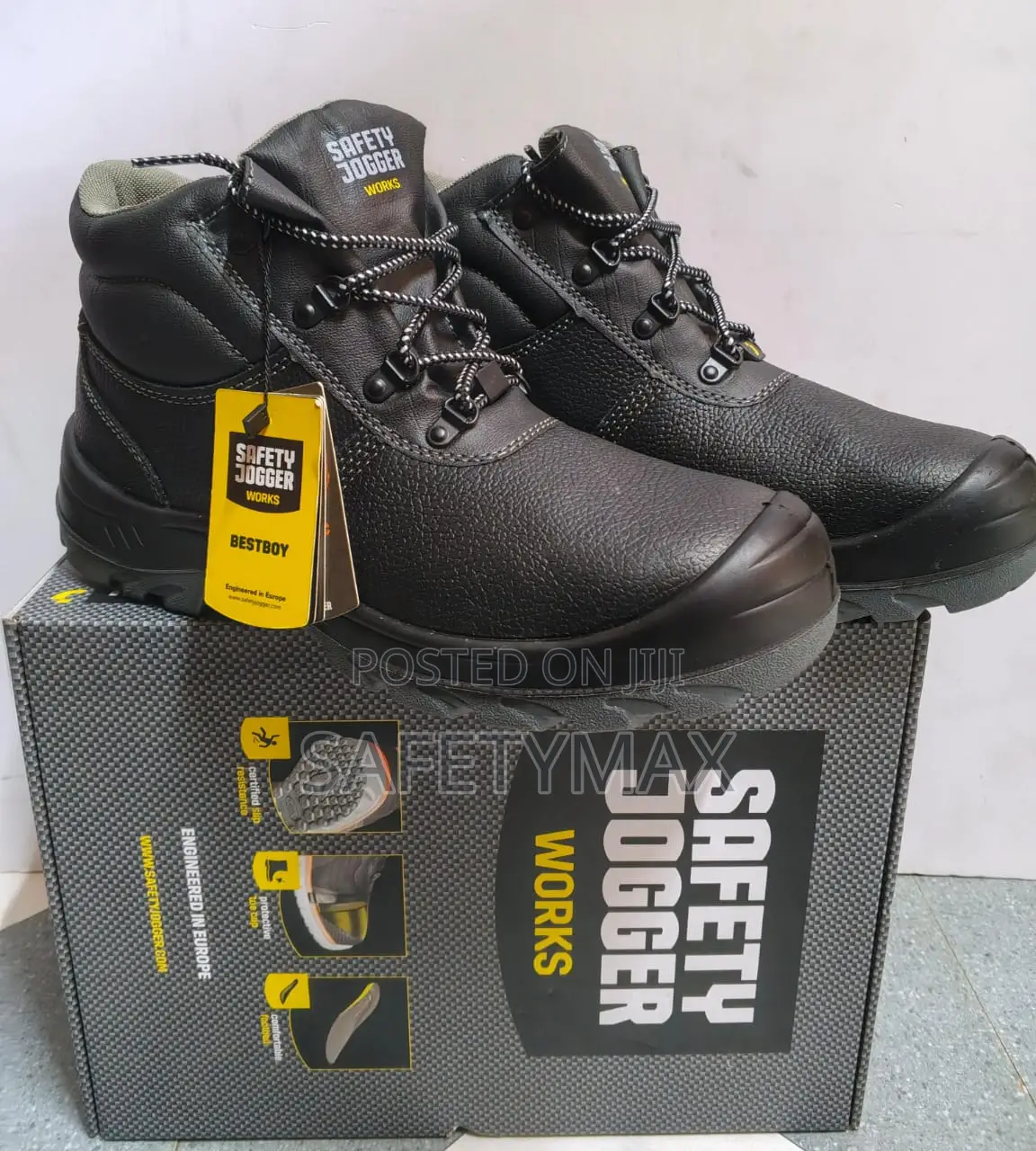 Durable Safety Joggers-comfortable Anti-slip Work Shoes