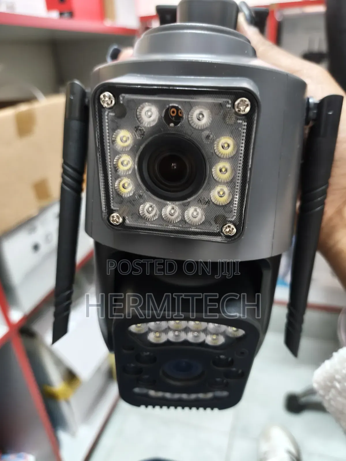 4g Configuration Dual Lens Mini PTZ Electric Model CCTV Ethernet Cable