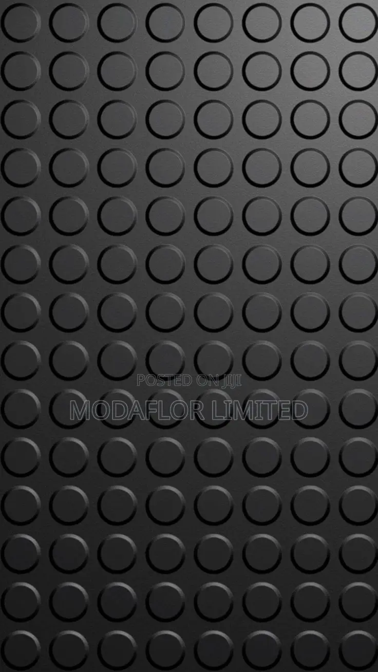 Rubber Coin Flooring for Gym, Garage and Industrial Floor Use