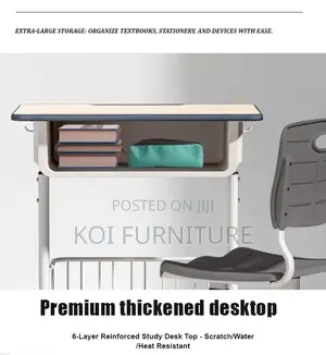 Home Desks; Adjustable Sitting Ergonomic Kids Desk Chair Set