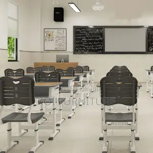 Home Desks; Adjustable Sitting Ergonomic Kids Desk Chair Set
