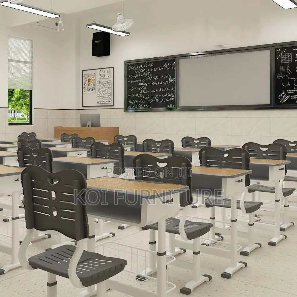 Home Desks; Adjustable Sitting Ergonomic Kids Desk Chair Set