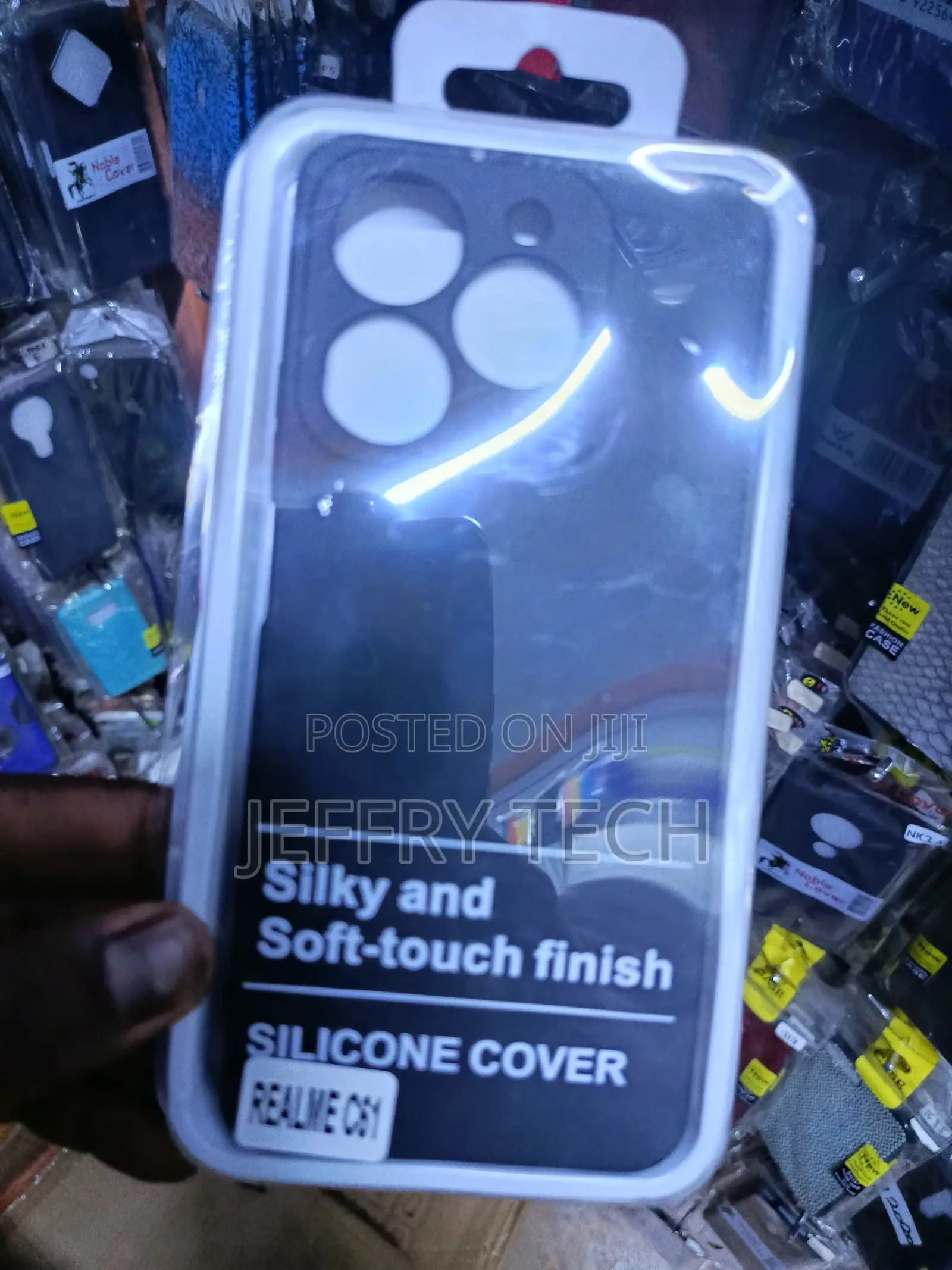 This Is a Silicone Phone Cover for the Realme C61.
