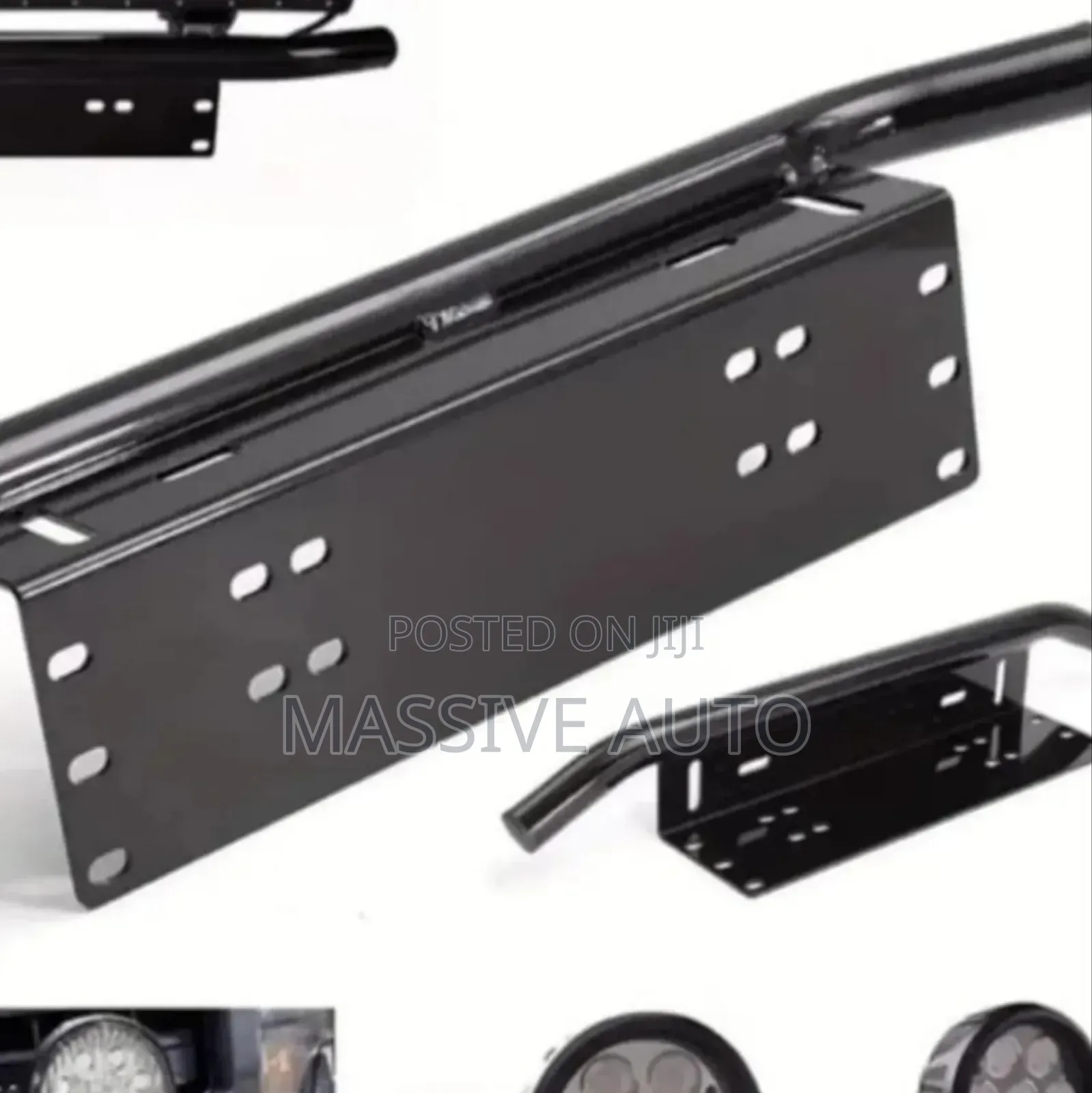 Grill Bull Bar Number Plates Bracket/ Grill Bull Bar 4 Number Plates