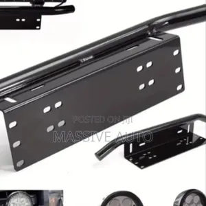 Grill Bull Bar Number Plates Bracket/ Grill Bull Bar 4 Number Plates